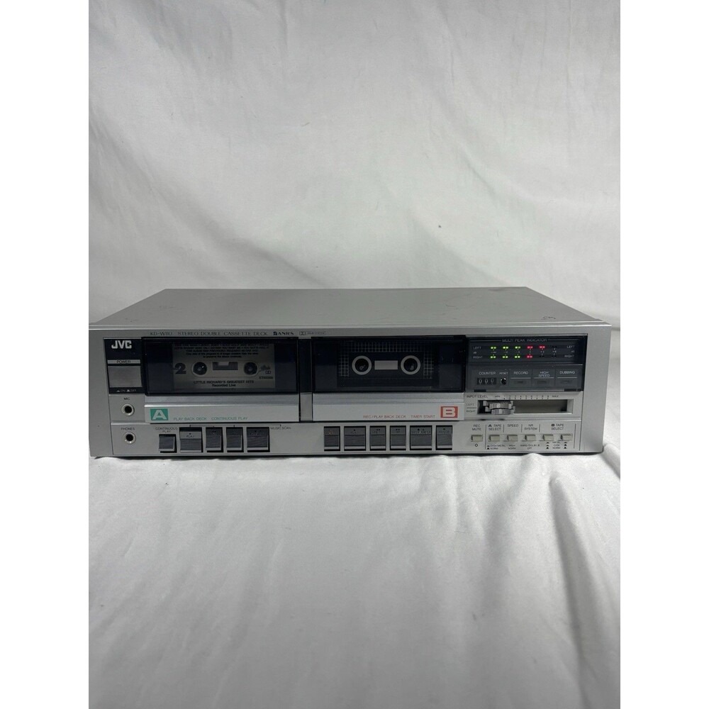 JVC KD-W110 Vintage Cassette Deck Tape Player